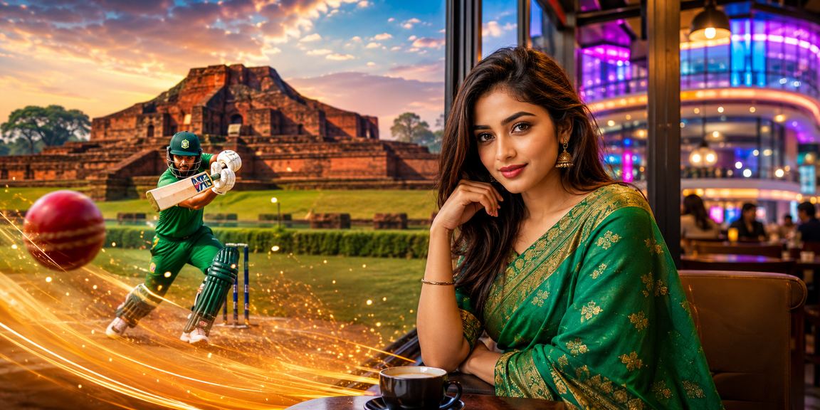 বাংলাদেশের ঐতিহ্যবাহী পোশাকে ক্রিকেট বেটিং