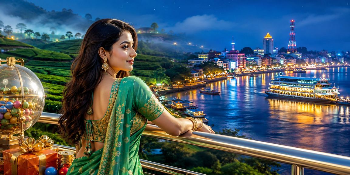 বারিসালের ঐতিহ্যবাহী লটারি উৎসবের ছবি